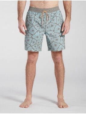 Howler Brothers Deep Set Boardshorts-Coralhead Size 30 waist